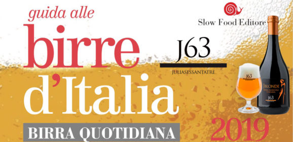 JBlonde è Birra Quotidiana Slow Food 2019